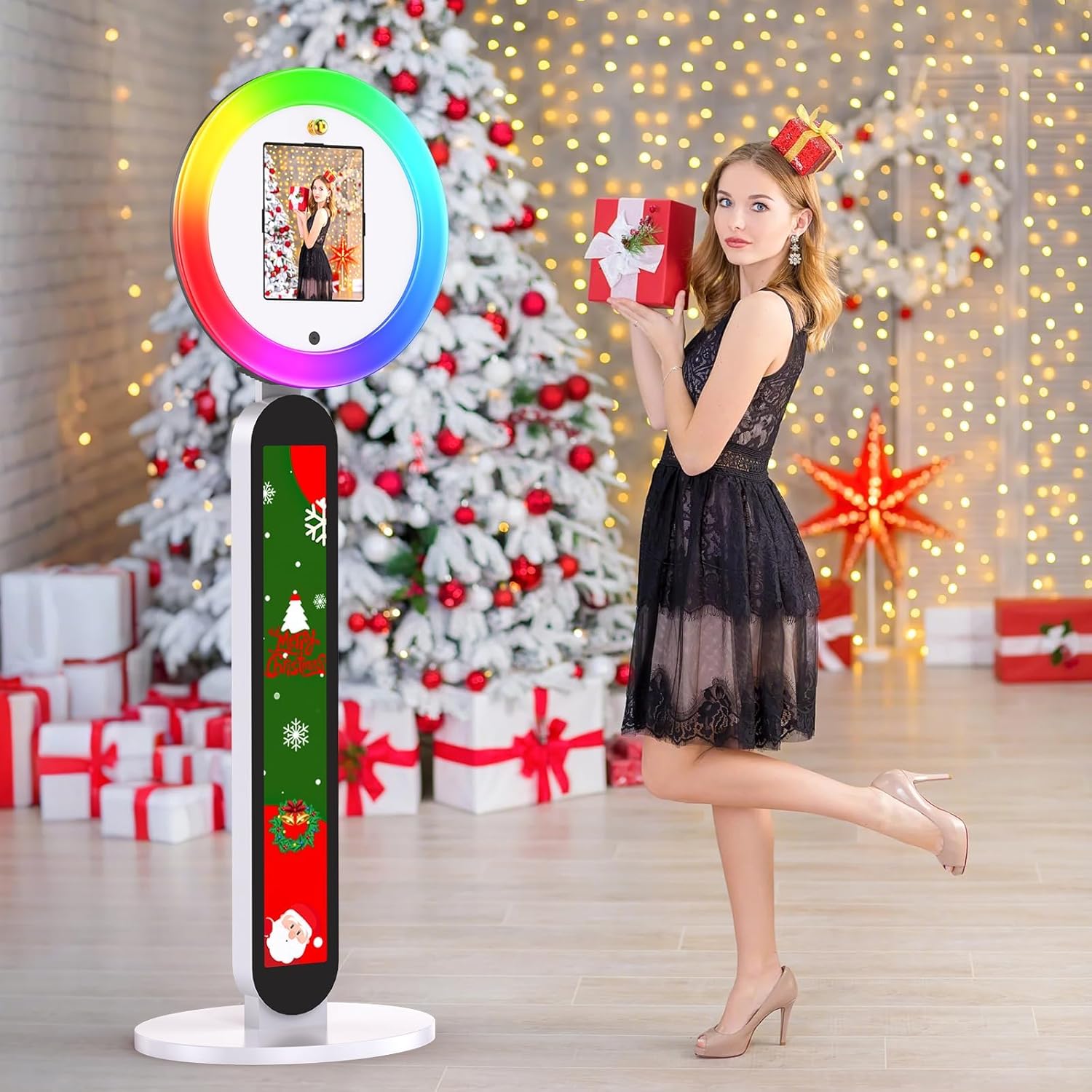 US DE Stock Portable Ipad Phot - Photo Booth Machine review and price