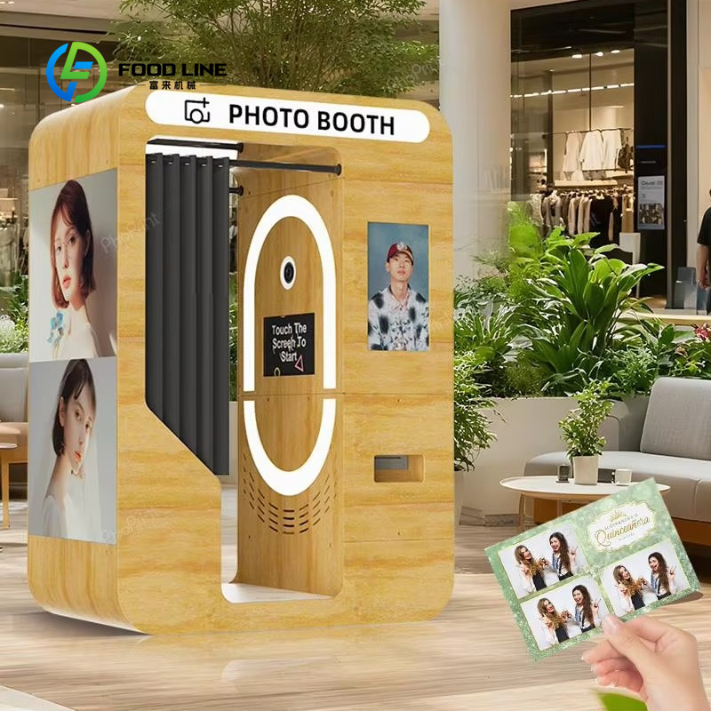 Customized Portable Wooden Bar - Photo Booth Machine review and price