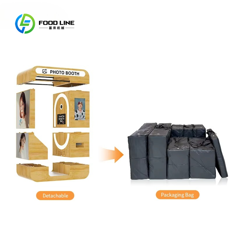 Customized Portable Wooden Bar - Photo Booth Machine review and price