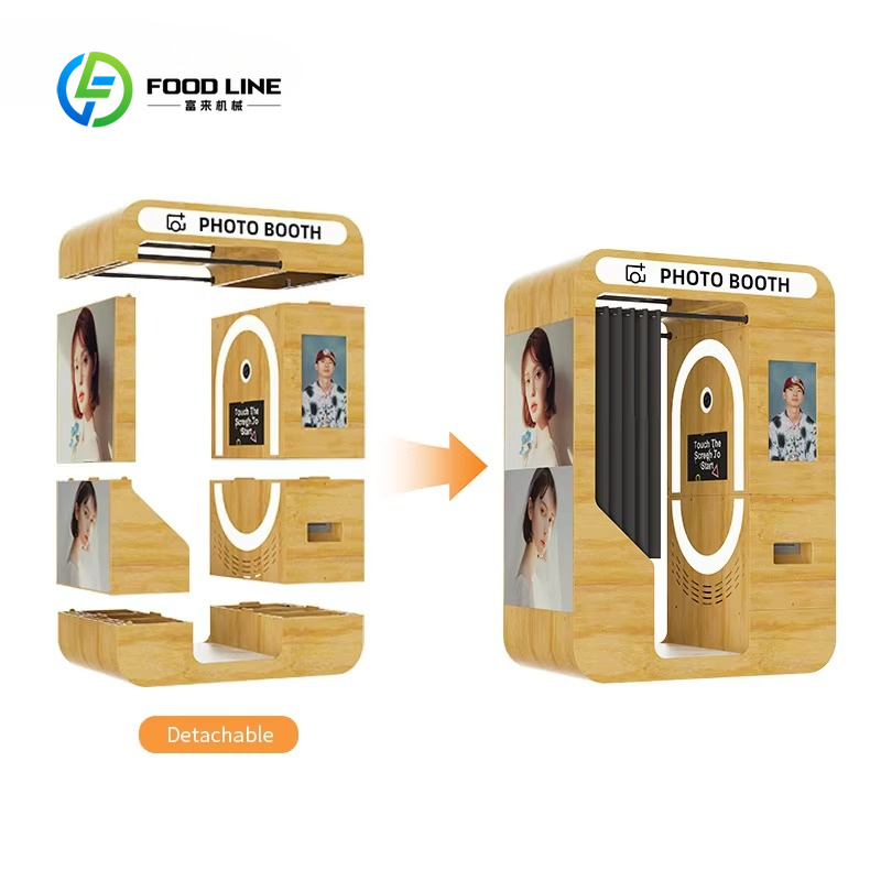Customized Portable Wooden Bar - Photo Booth Machine review and price