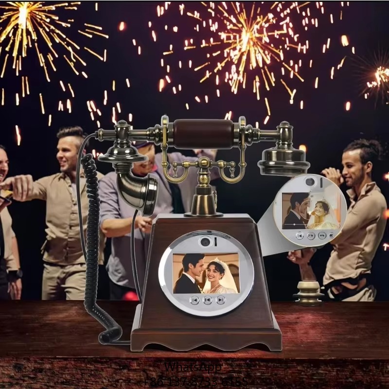 New Arrival Walnut Antique Tel - Photo Booth Machine review and price